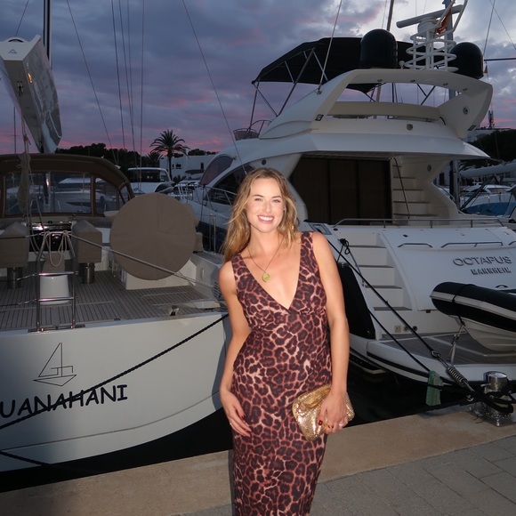 Beginning Boutique Verlaine Leopard Print Maxi Dress - Picture 7 of 8